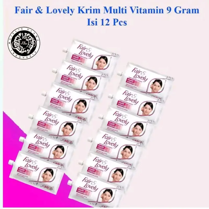 FAIR AND LOVELY SACHET 1 RENCENG ISI 12 PCS CREAM DAN FACIAL FOAM Mencerahkan Perawatan 0