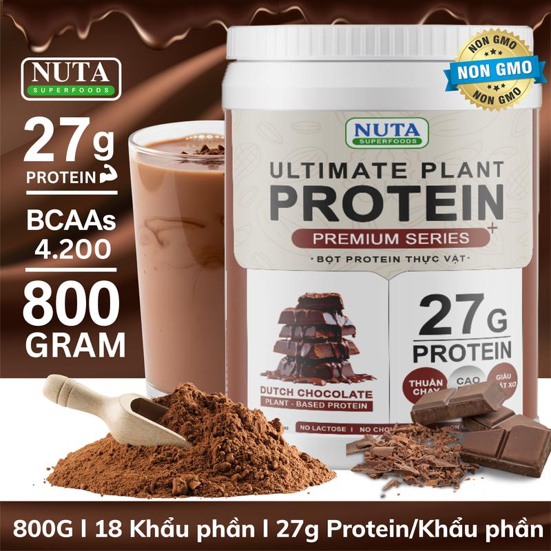 Bột Protein Thực Vật Ultimate Plant Protein Hữu Cơ