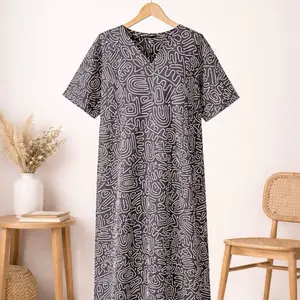 Daster Elisa Busui Nyaman Dipakai Ld 120 Panjang 115 dengan Desain Elegan dan Motif Unik