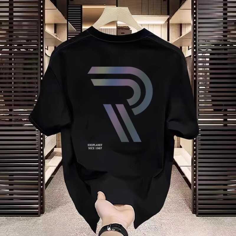 2024 Kaos Fashion Unise Pria dan Wanita Muda dengan Cetakan - Bahan Atasan Nyaman - Distro, Keren 1