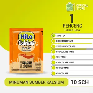 Buy 25 +5% - HiLo Renceng 10 Sachet - Minuman Tinggi Kalsium Bervitamin
