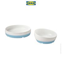 Gambar IKEA BORJA Set Piring / Mangkuk Bayi Putih/Biru Isi 2pcs dari IKEA Indonesia Kota Administrasi Jakarta Timur 2 Tokopedia