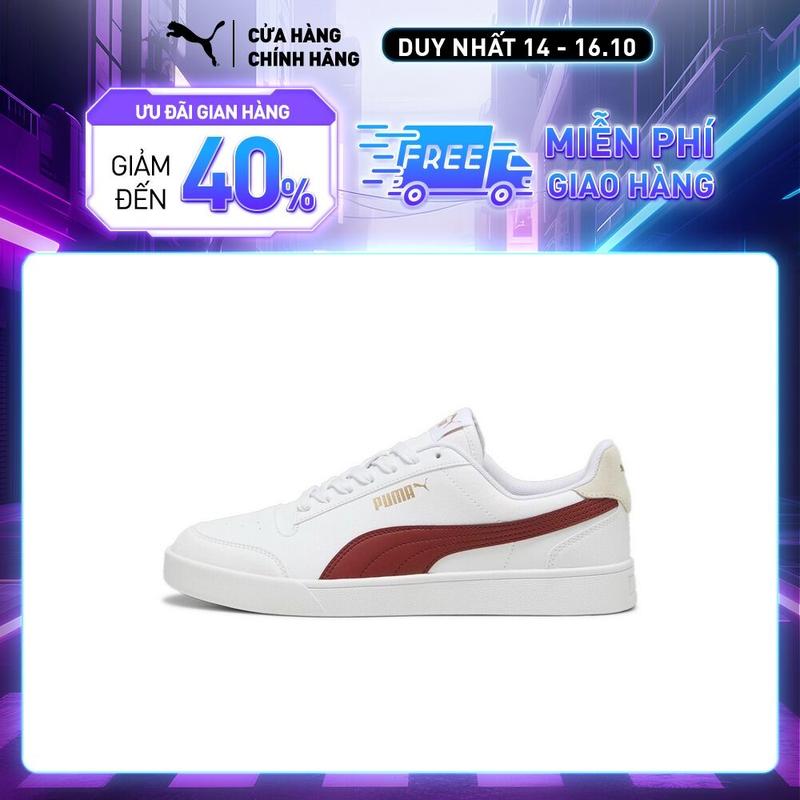 Giày thể thao Unisex PUMA Shuffle Màu Trắng Đỏ