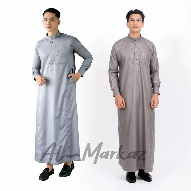Jubah Pria Muslim Gamis Slimfit "GULAM" Panjang Dewasa 4