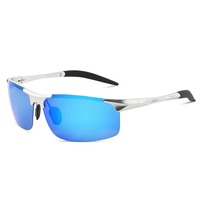 JULI Polarized Sports Sunglasses for Men Women Tr90 Unbreakable Frame for Running Fishing Baseball Driving 8177