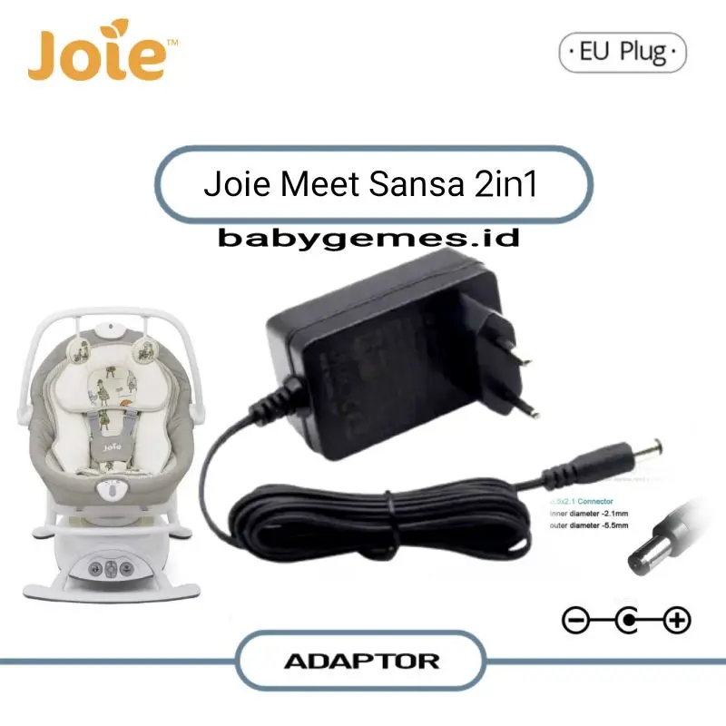 Adaptor Meet Baby Swing Rocker Joie Sansa 2-in-1 Ayunan 0