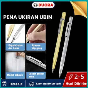 [DUORA] 6Pcs Magic Pen Pena Engraving Carbide Scriber For Glass Metal Alat Potong Ukir kaca