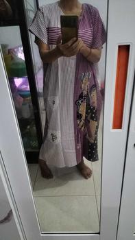 Product Review of 3 Pcs Daster Kelelawar Silkroad Havee Motif Tedjo LD 140 Bahan Rayon Super Tebal [lingsirndalu] from H**i 2