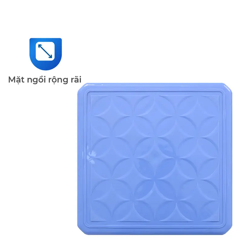 Combo 4 Ghế Nhựa Cao Seoul - Chính Hãng Qui Phúc -  Nhựa Chính Phẩm Bền Màu, Chịu Lực Đến 90Kg 4