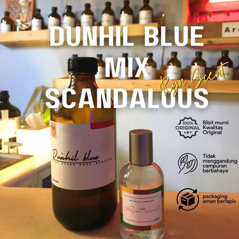 Ryn Parfume pria 30ml DUNHIL MIX SCANDAOULS best seller wangi tahan lama 0