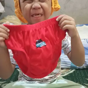 12 Pcs Cd anak cowok Celana dalam anak laki laki MULTI WARNA motif sablon dan Bordir size S M L XL bahan katun lembut nyaman dipakai Fashion