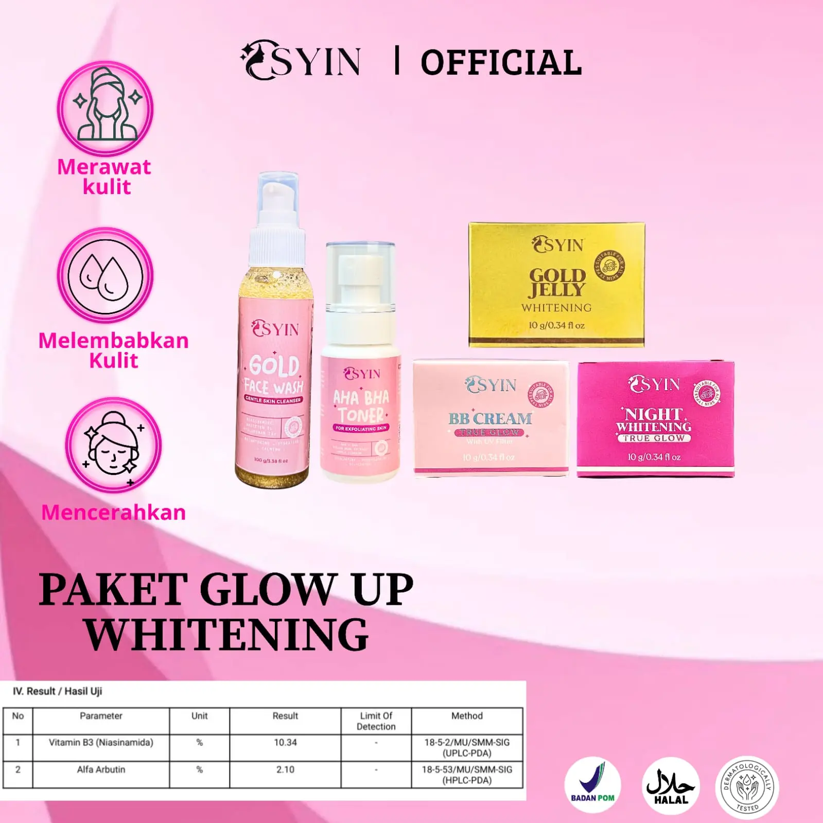 Osyin Glow Paket Glow Up Whitening