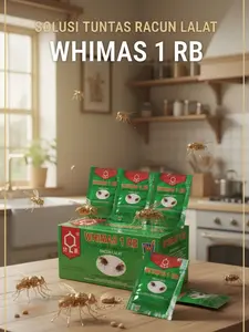 Racun Lalat / Obat Pembasmi Lalat / Insektisida Lalat WHIMAS 1RB Aman dan Ampuh Basmi Lalat