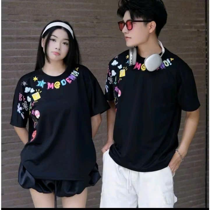 BETTER DAY Áo thun in form boxy Street nam nữ unisex thiết kế form rộng thoải…