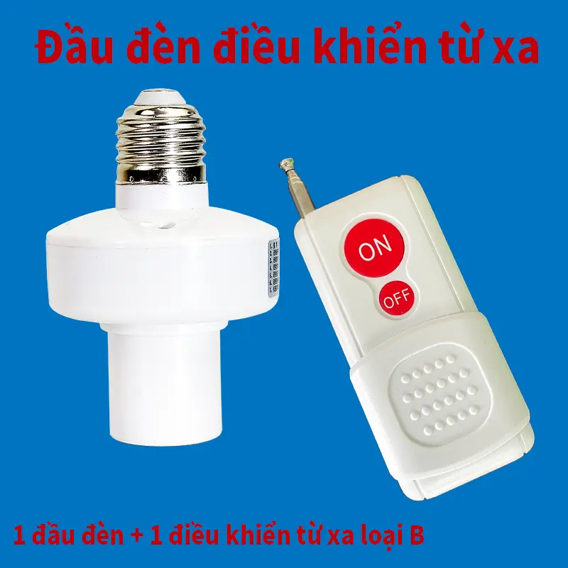 Remote wireless remote control switch lamp remote control lamp holder
