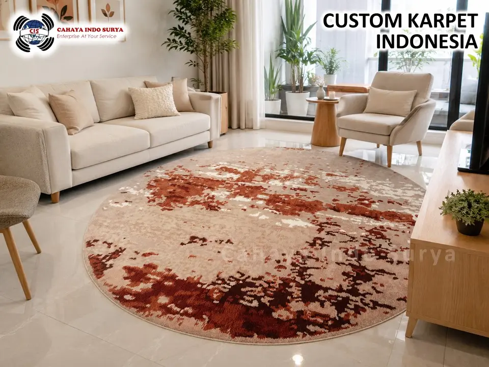 KARPET BULAT CUSTOM | KARPET SESUAI REQUEST | KARPET CIS PO 14 HARI