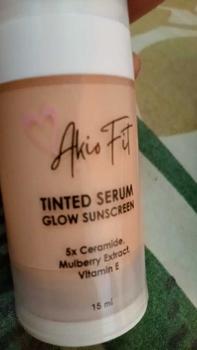 Product Review of Akiofit Biuty Tinted Serum Glow Sunscreen Facial Pencerah Wajah from N** 1
