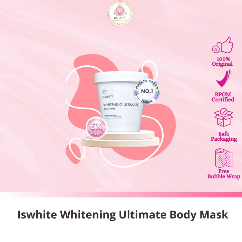 YF BEAUTY Iswhite Whitening Ultimate Body Mask 200GR 0