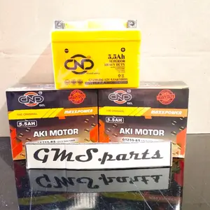 AKI BEAT CND/DND GTZ5S  5.5AMPERE HEAVY DUTY  BEAT, BEAT FI, VARIO, SUPRA 125, KHARISMA, VIXION, JUPITER MX, MIO J, MIO 125, MIO M3, SPIN, SKYWAVE, NEX 5.5 AMPERE