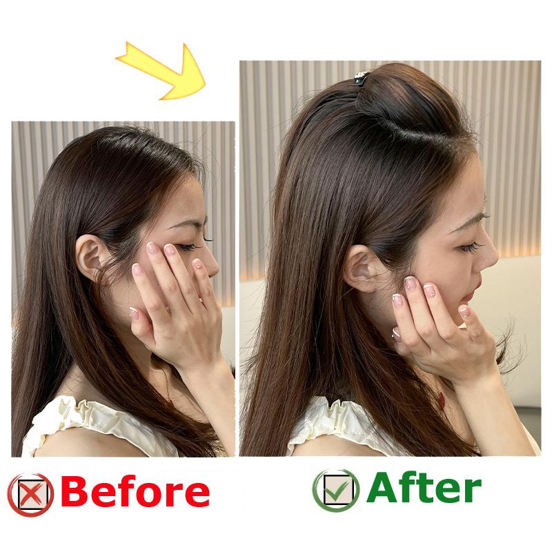 Product Introduction of Girls and Girls Fluffy Sponge Mat Hair Styling Sponge Mat Forehead Clip Princess Rhinestone Flower 5