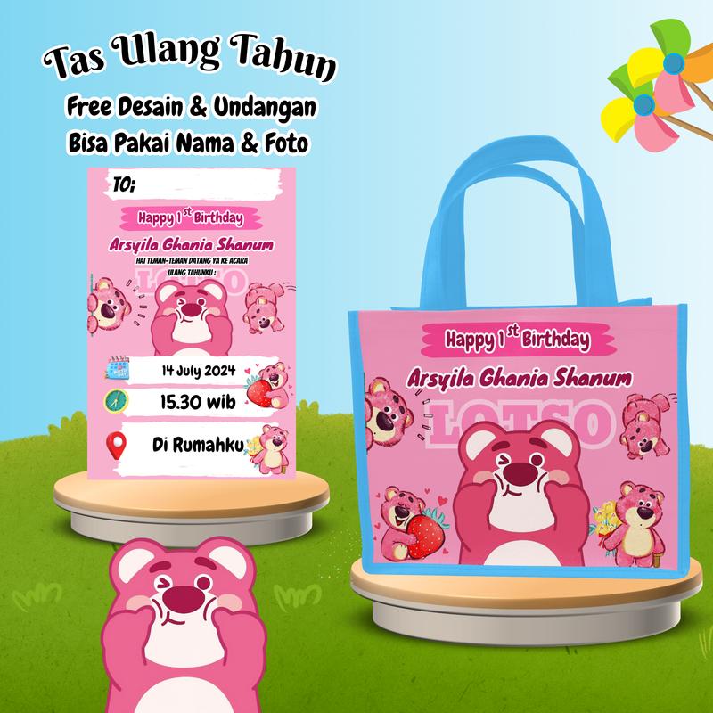 Product Introduction of Paket 30 Tas Ulang Tahun Anak Laki Laki dan Perempuan Model Best Seller Kain 14