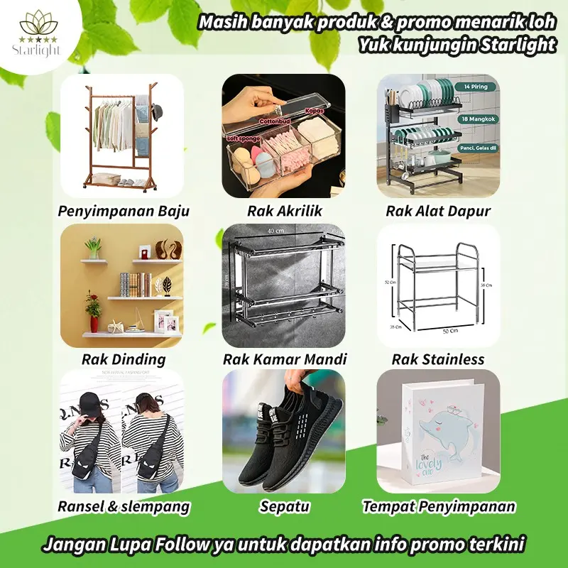 Starlight Keranjang Laundry Baju Kotor Keranjang Baju Bulat Multifungsi Motif Karakter HSB204 1