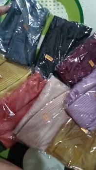 Product Review of 100ribu dapat 10 pcs hijab bergo hamidah size M label akrilik gold sudah menutup bagian dada pad Tebal from S**i 0