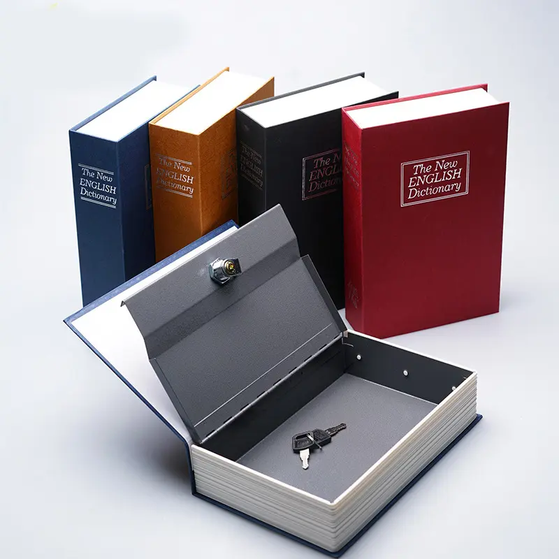 Brankas Bentuk Buku Kamus Kunci Manual Ukuran L - Brankas Buku - Brankas Bentuk Kamus - Brankas Kamus - Storage Box - Safe Deposit Box - Kotak Penyimpanan - Cash Box 5