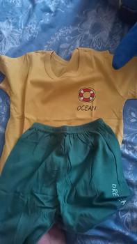 Product Review of CLEARANCE: KQH Baby Kids T Shirt 6M-5Y Set, Baju Budak, Baju Baby, Baby Boy Girl Clothes XHM1 from M**J 0