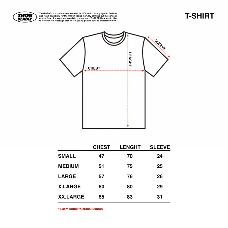 TNGRDEADLY T-Shirt COME Black Tees Kaos Pria 3