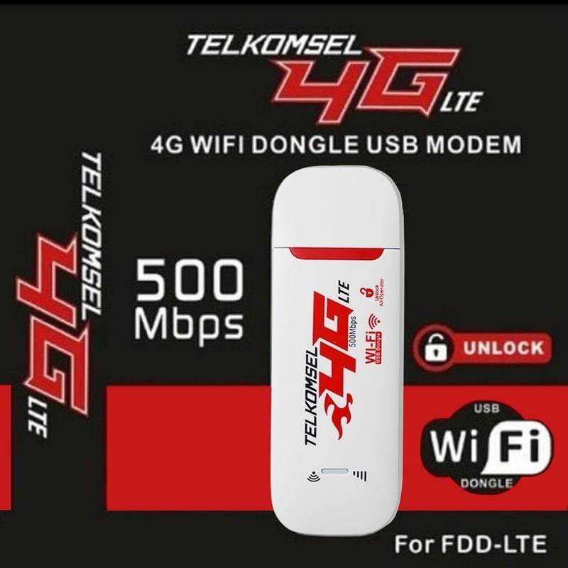 Modem 4G LTE, JAPOO, WiFi, Usb Pocket Wifi Modem, Bộ mở rộng tín hiệu mạng, Bộ định tuyến không dây, Wifi Extender, Tốc độ 500Mbps 7