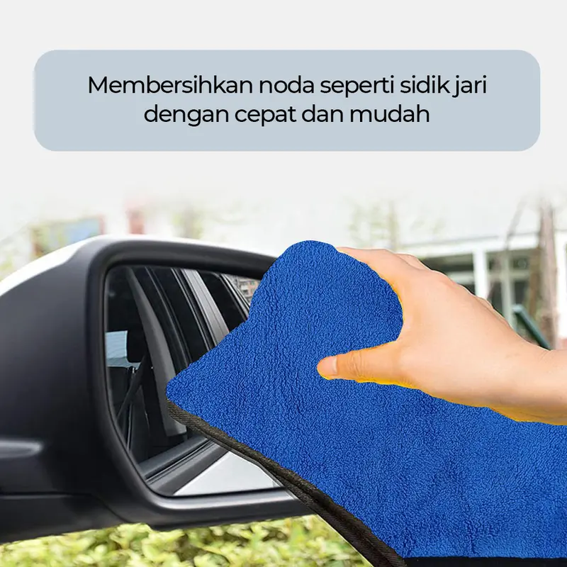 Xinyuan Kain Lap Microfiber Premium Mobil Multifungsi 611 GSM 30x30cm Car 3