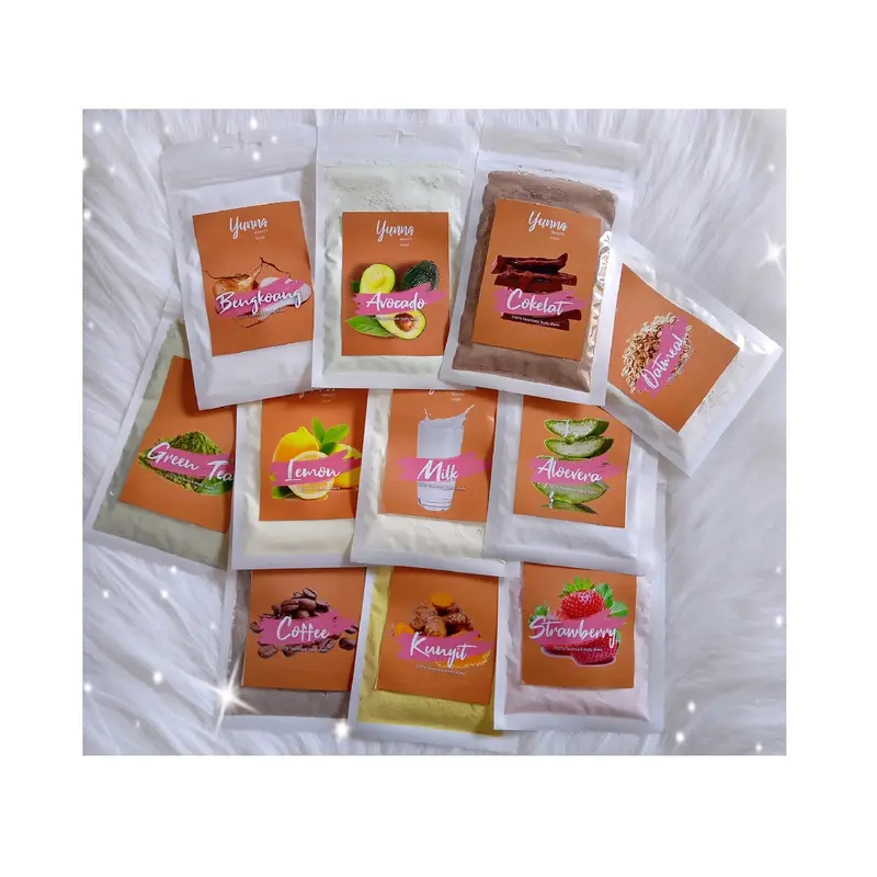 Beli 5 Masker Organik Msk Gratis 1 Msk, Perawatan Wajah Maksimal - Muka 0