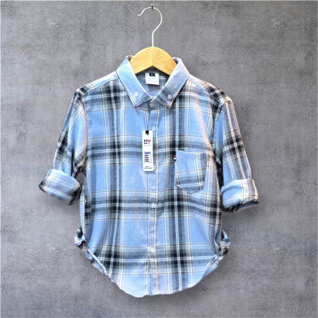 ROOE YARA KIDS & JUNIOR Kemeja Flanel Anak Usia 1-12 Tahun Lengan Panjang Size M L XL 2XL dan 3XL Best Seller Fashion anak motif  Kotak-Kotak