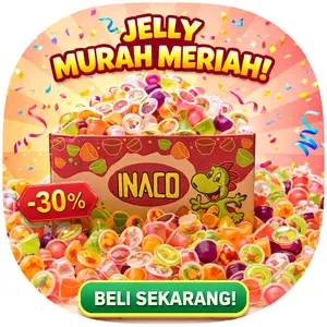 Promo Jelly Inaco 50 + 3 pcs Aneka Rasa Buah