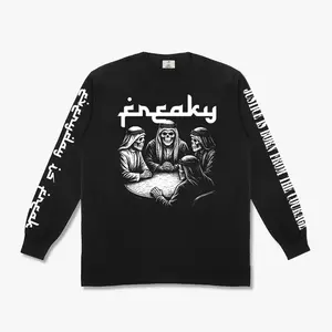 Freaky Tshirt Longsleeve Arabian Black Tees Katun