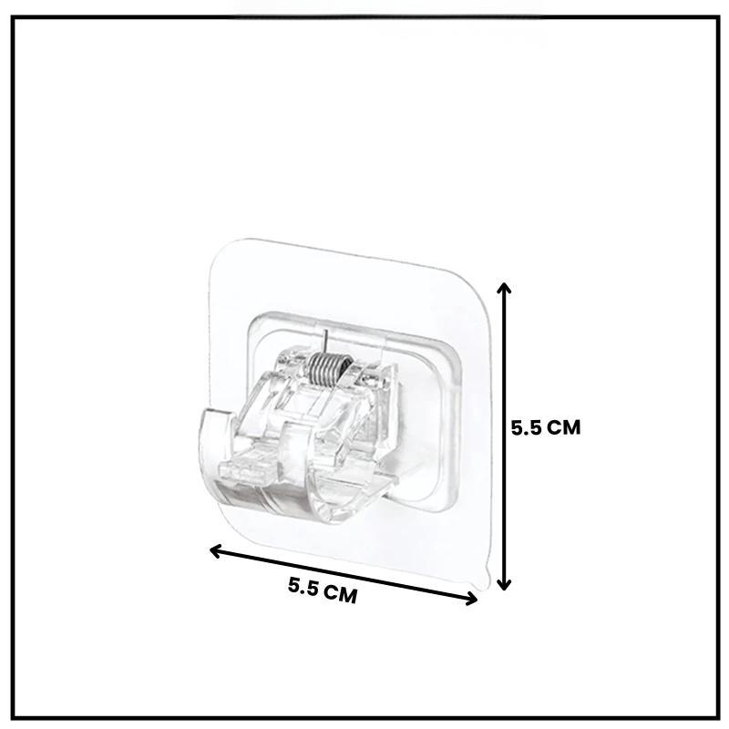 Gantung Tirai Multifungsi Tanpa Bor Stabil Desain Stabil untuk Keamanan dan Kenyamanan Cocok untuk Berbagai Kebutuhan Rumah Tangga