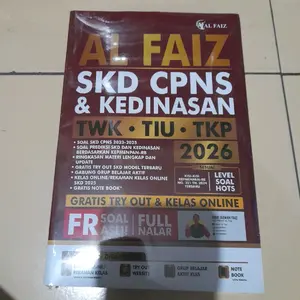 Al Faiz Buku Persiapan SKD CPNS dan Kedinasan TWK TIU TKP 2026