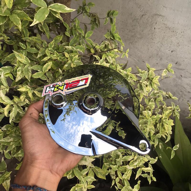 tutup kampas Jupiter crom / tlapukan kampas Yamaha besar Jupiter vegazr original crom 2