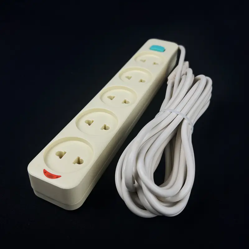 [HAO] Stop Kontak Kabel 2/3/4/5 Lubang&1.5/3M/STOP KONTAK GEPENG SNI/CAHAYA SC-752/3/4/5 Saklar 2