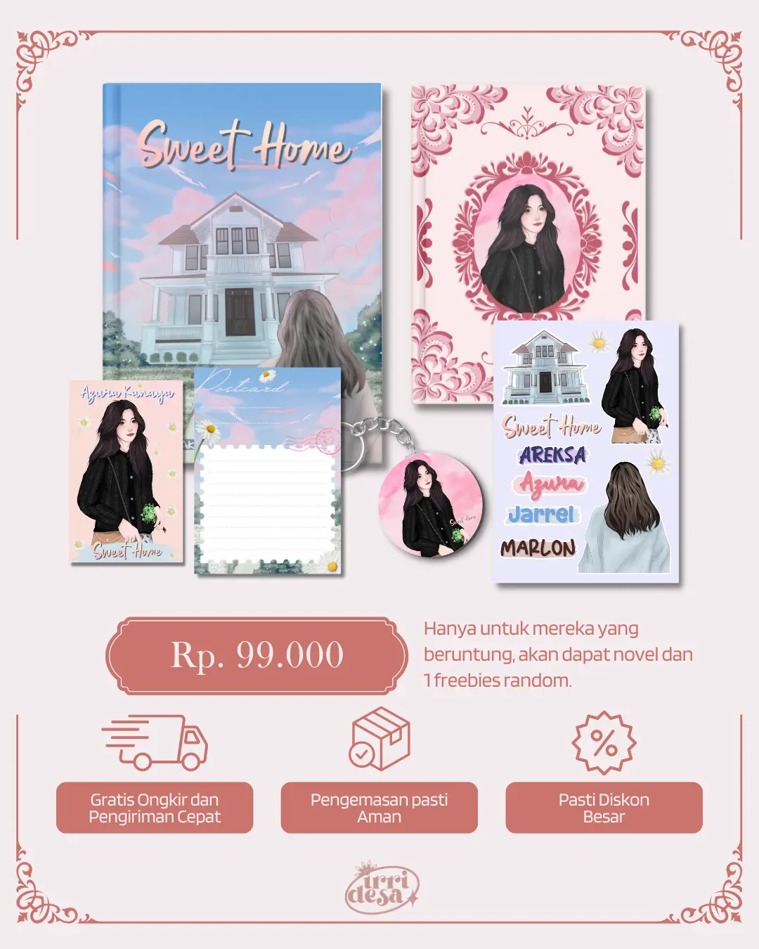 SWEET HOME BY AMELIA ZAKIYAH - NOVEL IRRIDESA