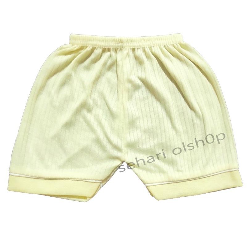 6 pcs celana pendek bayi bahan kaos buat 6- 12 bulan 3