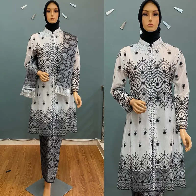 Tunik Payet Busui Shakila Gami Atasan Kebaya Cocok untuk Seragaman Pesta dan Wisuda Ukuran M sampai Jumbo 8