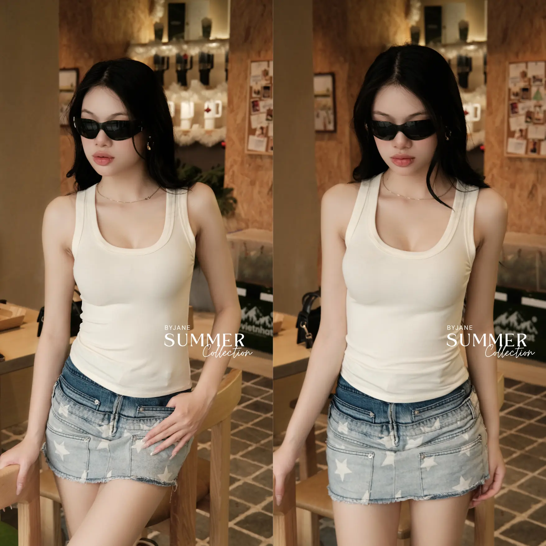 [KÈM MÚT/KO MÚT] Áo ba lỗ nữ cotton mát BYJANE áo 2 dây bản to, áo tanktop phù hợp đi tập-012 | BigBuy360 - bigbuy360.vn