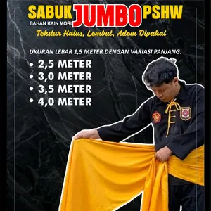 sabuk pshw bahan mori premium grade A tekstur,adem,lentur,jatuh nyaman di pakai