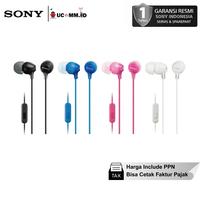 Gambar Sony MDR-EX15AP In-Ear Heaphone With Microphone Original Garansi Resmi - Black dari Ucomm.ID Store Kota Surabaya 2 Tokopedia