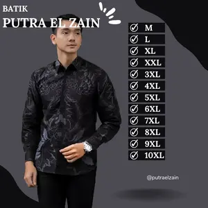 BATIK JUMBO M L XL XXL 3XL 4XL 5XL SAMPAI 10XL TERBARU KEMEJA BATIK PRIA LENGAN PANJANG TERBARU BATIK HIJAU SAGE
