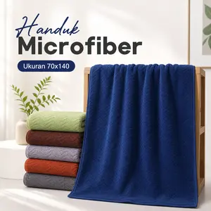 Handuk Mandi Felicity Bulu Dewasa Microfiber 70x140cm - Sandy Collection