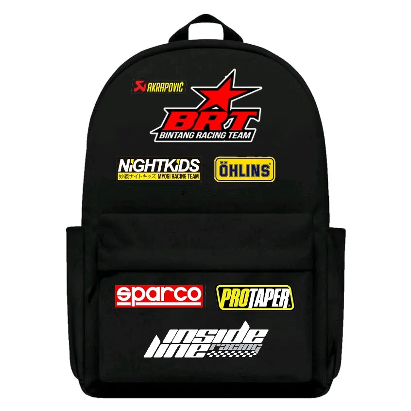Tas Ransel Pria Motif BRT OHLINE Bahan Tebal Terbaru Backpack Fashion Pelajar Anak Sekolah SD SMP SMA Terkini