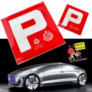 1pcs P License Sticker for Motor & Car Motor & Kereta Peleka - TikTok ...